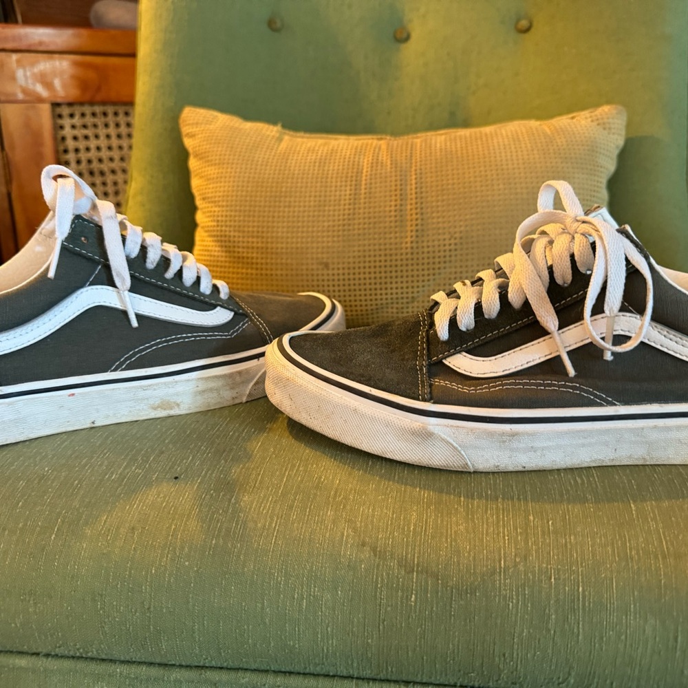 Grey Vans. Excellent condition. Worn twice.